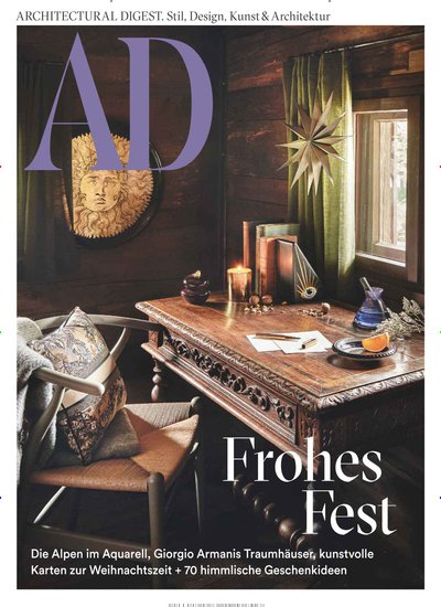 Zeitschrift AD ARCHITECTURAL DIGEST Abonnement mit Prämie