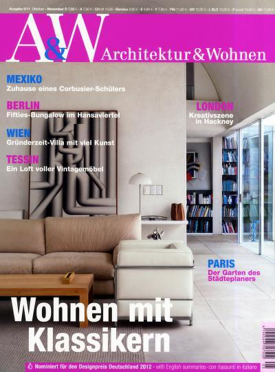 Zeitschrift A&W Architektur & Wohnen Abonnement mit Prämie