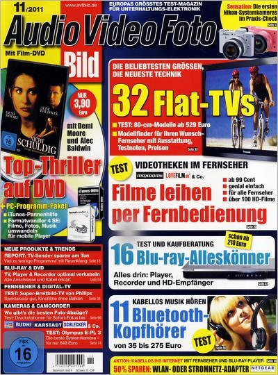 Zeitschrift Audio Video Foto Bild mit DVD Abonnement mit Prämie
