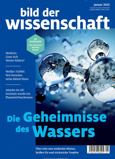 Zeitschrift bild der wissenschaft Abonnement mit Prämie