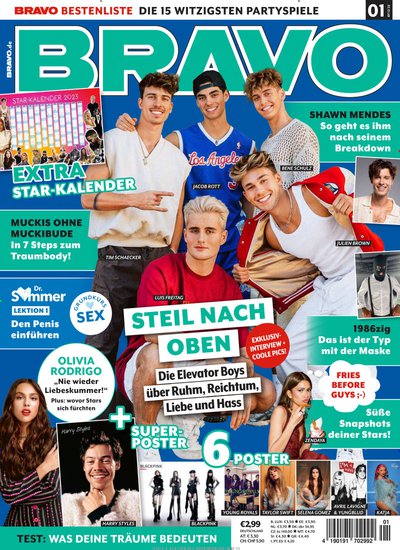 Zeitschrift BRAVO Abonnement mit Prämie