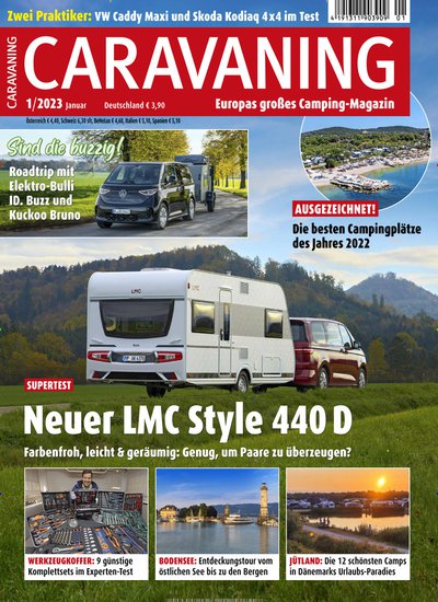 Zeitschrift CARAVANING Abonnement mit Prämie