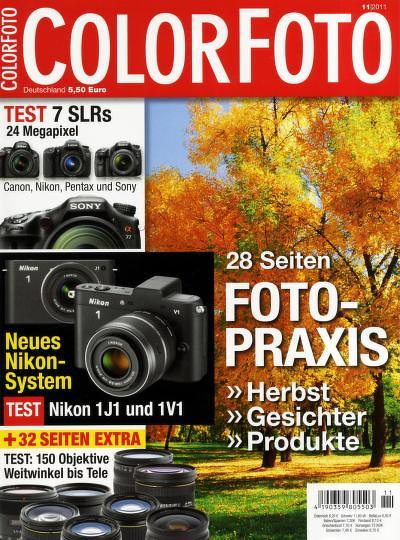Zeitschrift ColorFoto Abonnement mit Prämie