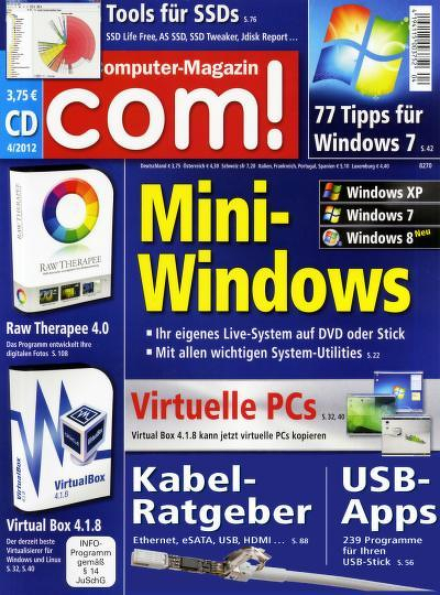 Zeitschrift com! mit CD Abonnement mit Prämie