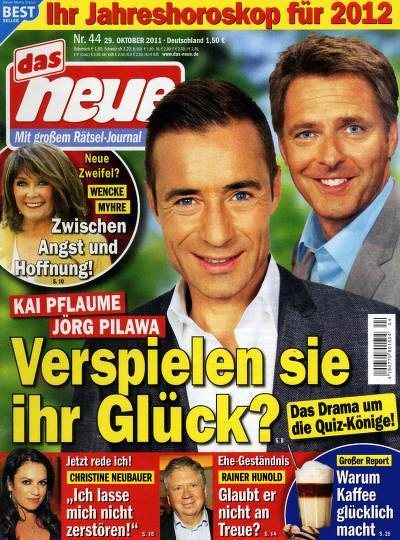 Zeitschrift das neue Abonnement mit Prämie