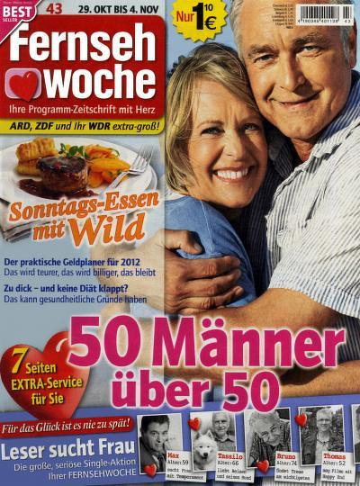 Zeitschrift Fernsehwoche Abonnement mit Prämie