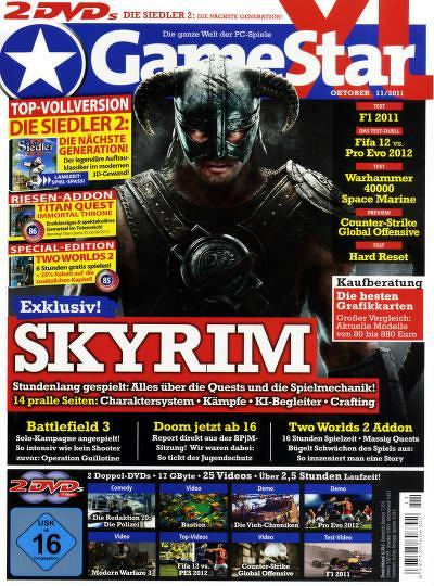 Zeitschrift GameStar XL Abonnement mit Prämie