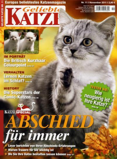 Zeitschrift Geliebte KATZE Abonnement mit Prämie