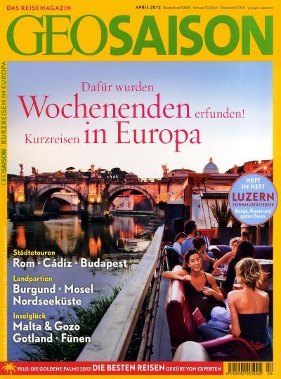 Zeitschrift GEO SAISON Abonnement mit Prämie