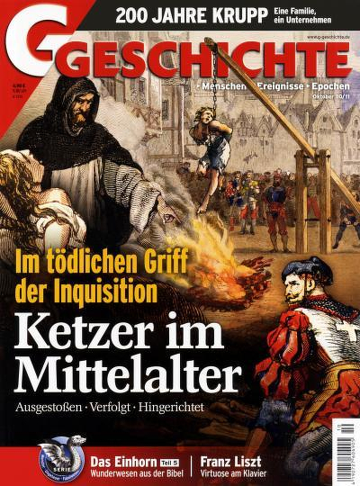 Zeitschrift G/GESCHICHTE Abonnement mit Prämie