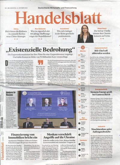 Zeitschrift Handelsblatt Abonnement mit Prämie
