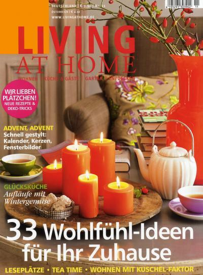 Zeitschrift LIVING AT HOME Abonnement mit Prämie