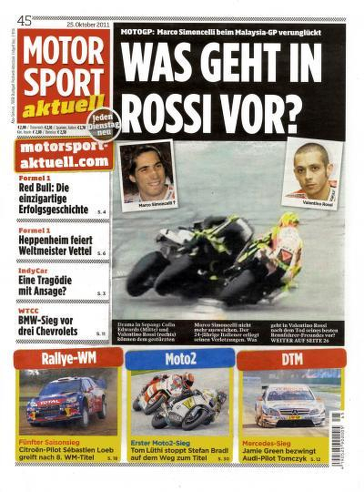 Zeitschrift MOTORSPORT aktuell Abonnement mit Prämie