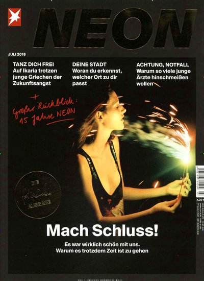Zeitschrift NEON Abonnement mit Prämie
