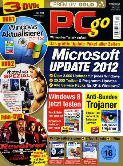 Zeitschrift PCgo Premium DVD XXL Abonnement mit Prämie
