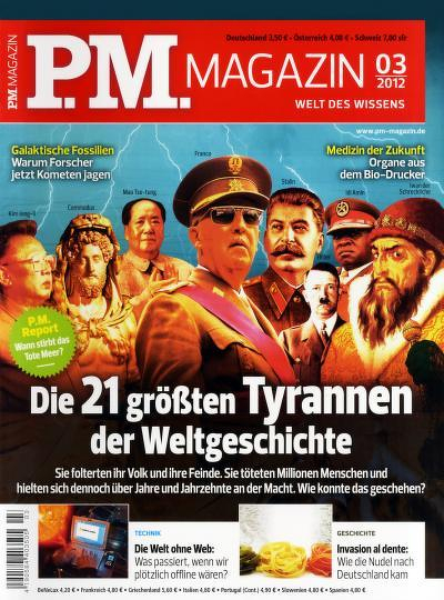 Zeitschrift P.M. Magazin Abonnement mit Prämie