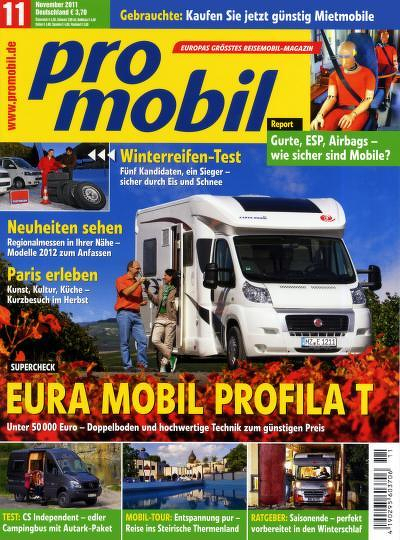 Zeitschrift Promobil Abonnement mit Prämie