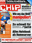 Zeitschriftengrafik CHIP mit DVD Abo