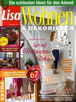 Zeitschriftengrafik Lisa Wohnen & Dekorieren Abo