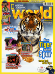 Zeitschriftengrafik NATIONAL GEOGRAPHIC world mit CD Abo