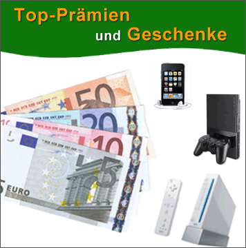 Zeitschriften Pr&auml;mie kassieren