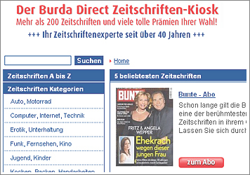 Zeitschriften Aboshop