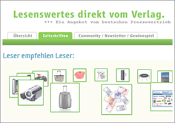 Zeitschriften Aboshop