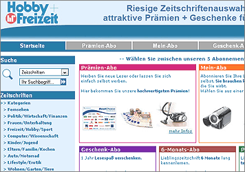 Zeitschriften Aboshop